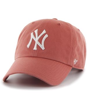 '47 ' Baseball Cap ' Brand MLB New York Yankees '47 CLEAN UP (Basecap) - Rot