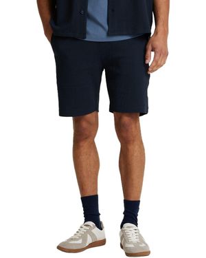 Chasin' Stone.s Structure Shorts, blau