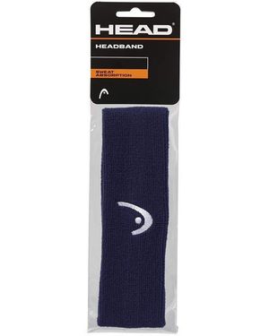 Head Stirnband band Logo navy - Blau