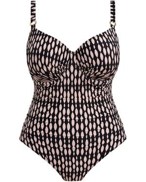 Fantasie Shell Bay Badeanzug mit Bügel F-K Cup - Schwarz