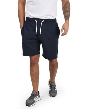 Solid Sweatshorts Sdtamp Kurze Hose Aus Organic Cotton - Blau