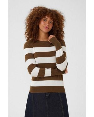 Kaffe Strickpullover Strickpullover Kalizza - Schwarz