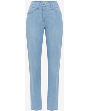 RAPHAELA by BRAX 5-Pocket-Jeans - Blau