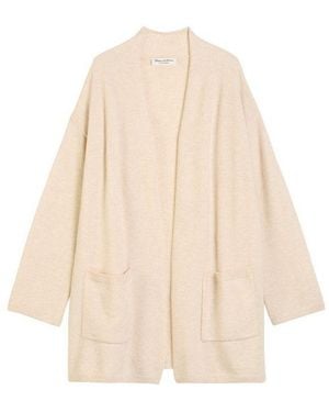 Marc O' Polo Strickjacke Knit Cardigans Longsleeve - Natur