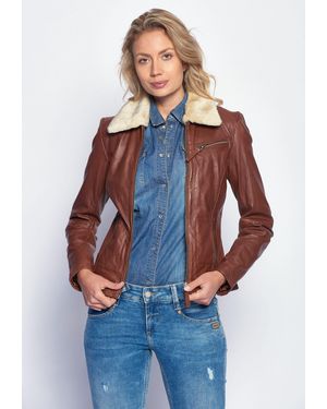 Maze Lederjacke Morelia - Braun