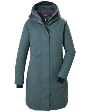 G.i.g.a. Dx Parka Gw 66 Wmn Prk Wind- Und Wasserdichter Damenparka Mit Verstellbarer Kapuze - Blau