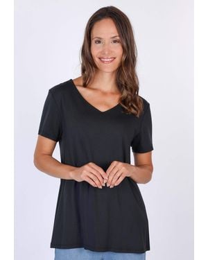 Deerberg T-Shirt Najana - Schwarz