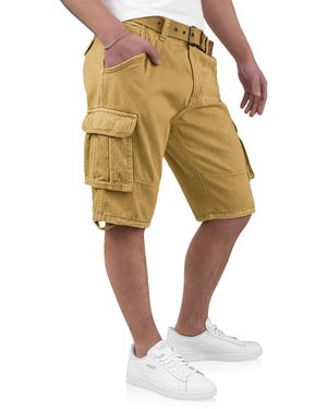 INDICODE Cargoshorts Kjeld cargoshorts mit 6 Taschen - Grün