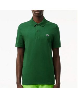 Lacoste Funktionsshirt Herren Regular Fit Poloshirt - Grün