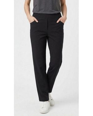 KjBRAND 7/8-Hose Kjbsusie Culotte Vorne Mit Eingrifftaschen, Angedeuteter Reißverschluss - Schwarz