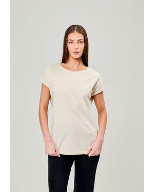 Bench Rundhalsshirt LYRAE - Weiß
