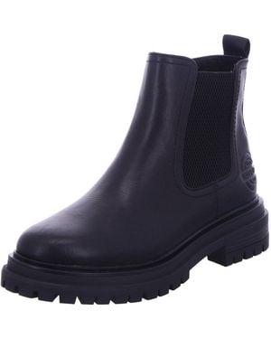 S.oliver Chelseaboots 100% Vegan - Blau