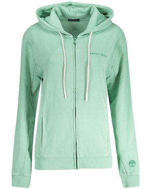 North Sails Sweatshirt mit Reißverschluss - Grün