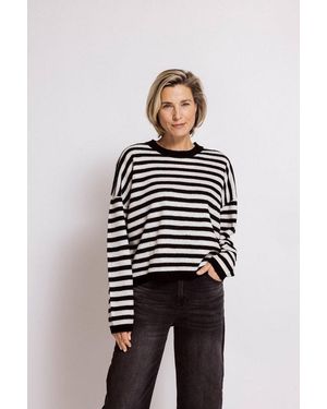Zhrill Wollpullover Tansy Ringel - Blau