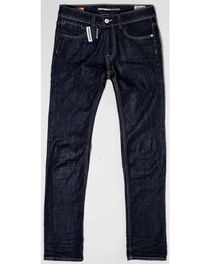 SPIDI Bikerjeans Denim Commuting Slim Fit Hose wasserabweisend - Blau