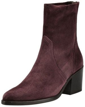 Paul Green Stiefelette Veloursleder Stiefelette - Lila