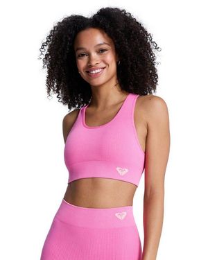 Roxy Sporttop Chillout Seamless Washed - Pink