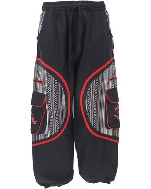 Guru-Shop Relaxhose Goahose - Schwarz
