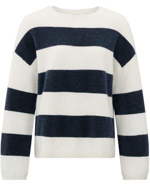 Yaya Strickpullover - Blau