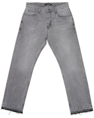 2Y Studios Bequeme Jeans 2Y Arun Open Hem Straight - Grau