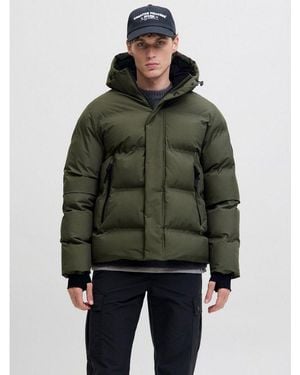 Jack & Jones Steppjacke Jcofusion Puffer Jacket - Grün