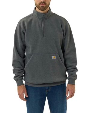 Carhartt Sweatshirt Quarter-Zip - Grau