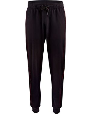 CALIDA Pyjamahose RMX Lounge Leisure (1-tlg) - Schwarz