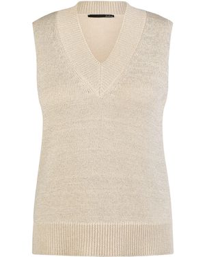 Le Comte Pullunder Pullover - Natur