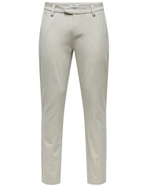 Only & Sons Chinohose ONSBrad (1-tlg) - Grau