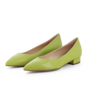 Evita Franca Pumps (Kunstledersohle) Handmade - Grün