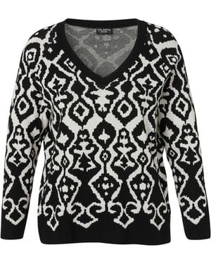 Via Appia Due Strickpullover - Schwarz