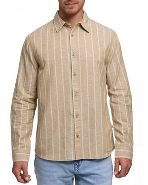 INDICODE Kurzarmhemd Intryp Long Sleeve - Natur