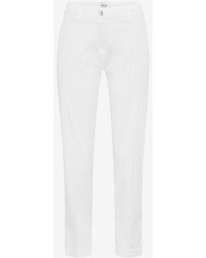 Brax 5-Pocket-Hose - Weiß