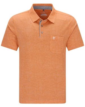 Hajo Poloshirt von in Übergrößen, terracotta - Orange