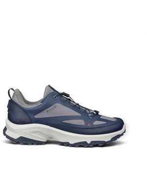 Ecco Wanderschuhe Receptor Xp Gtx (Premium-Leder, Wasserdicht) Sneaker - Blau
