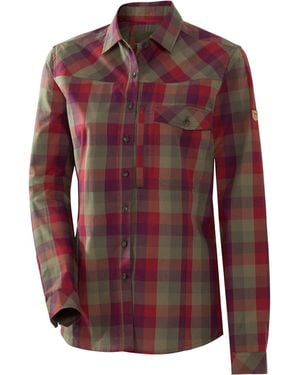 Parforce Langarmbluse Bluse Venna - Rot