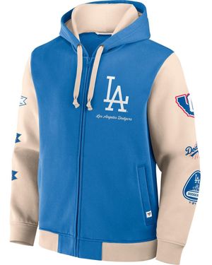 Fanatics Kapuzenpullover Los Angeles Dodgers MLB Retro Prints - Blau