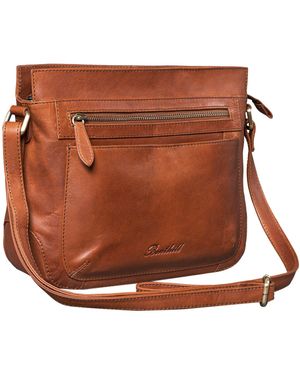 Benthill Ä Echt Leder Handtasche Vintage ängetasche Bag Shopper Frauen - Braun