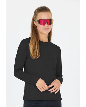 Endurance Langarmshirt Alvaly mit 4-Wege-Stretch und Quick Dry-Technologie - Schwarz