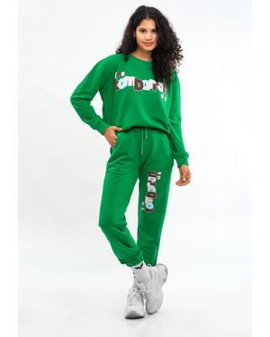 Tom Barron Jumpsuit SWEATSHIRT AND PANTS SETS - Grün