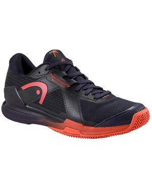 Head Sprint Pro 4.0 Clay/Sandplatz 2025 dunkelblau/rot Tennisschuh