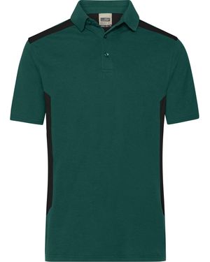 James & Nicholson Poloshirt Workwear Polo - Grün