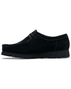 Clarks Wallabee.Gtx Schnürschuh Mit Atmender Gore Tex-Membran - Schwarz