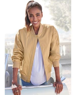 French Connection Blouson mit College-Kragen - Blau
