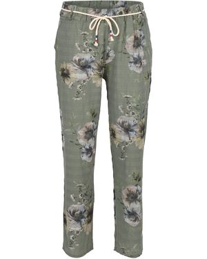 malito more than fashion Stoffhose 2020 lockere Sommerhose im Boho Stil - Grau