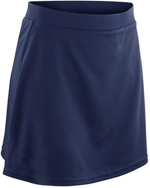 Spiro Trainingshose Women ́s Skort mit integrierter Sport Pant - Blau