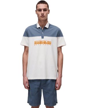 Napapijri Poloshirt Saturnia - Blau