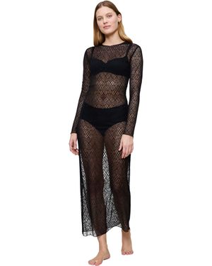 Triumph Nachthemd A Weekend to Remember Dress weiche und sinnlich - Schwarz