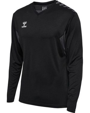 Hummel Kapuzenpullover Hmlauthentic Pl Jersey L/S - Schwarz
