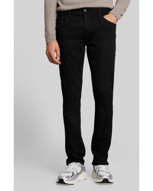 Tom Tailor Straight-Jeans Jeanshosen Ttaedan Straight Jeans - Schwarz